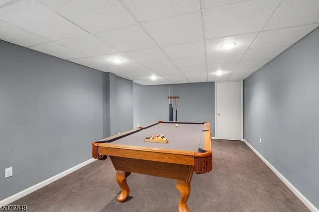 a room with furniture