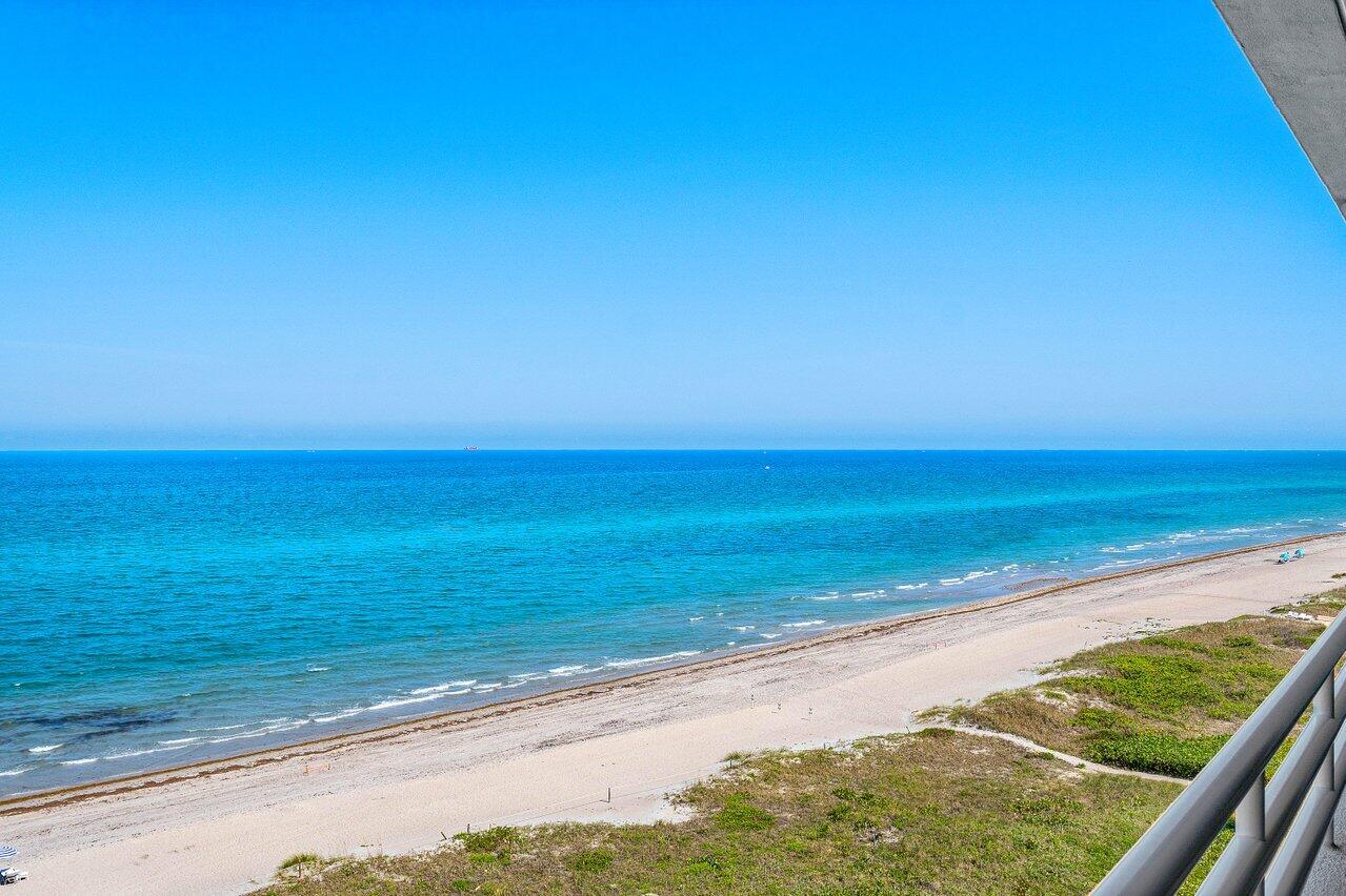 1500 South Ocean Boulevard, Unit 804 Boca Raton, FL 33432 - Photo 20 of 45 a view of an ocean from a terrace