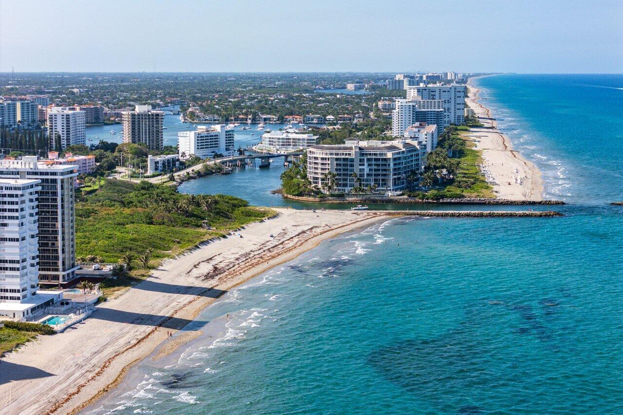1500 South Ocean Boulevard, Unit 804 Boca Raton, FL 33432 - Photo 43 of 45 an aerial view of multiple house