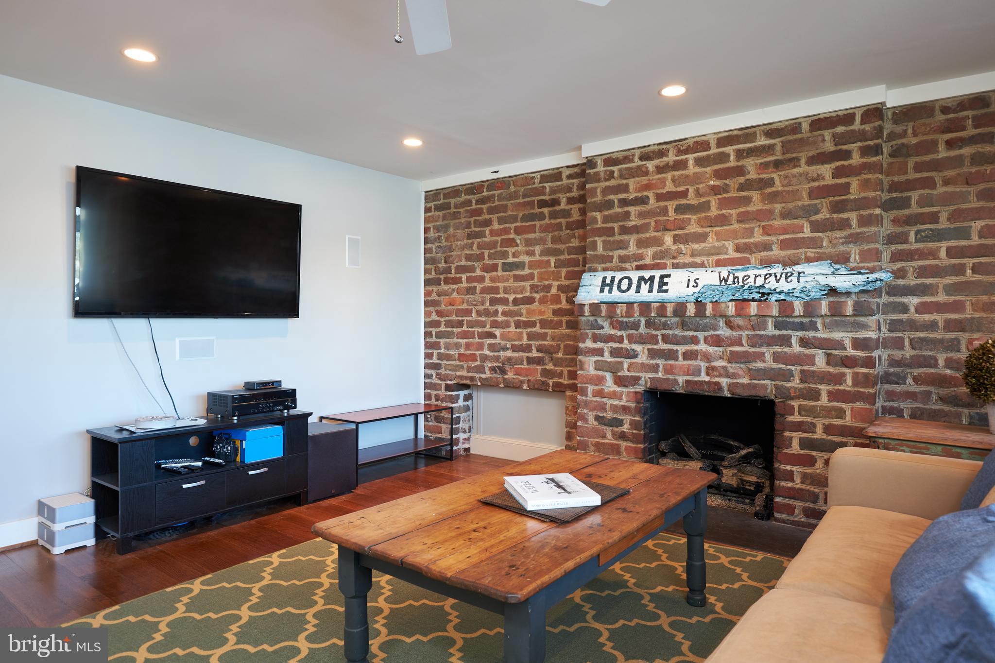 238 Riverside Road Edgewater, MD 21037 - Photo 61 of 145 Den with Fireplace