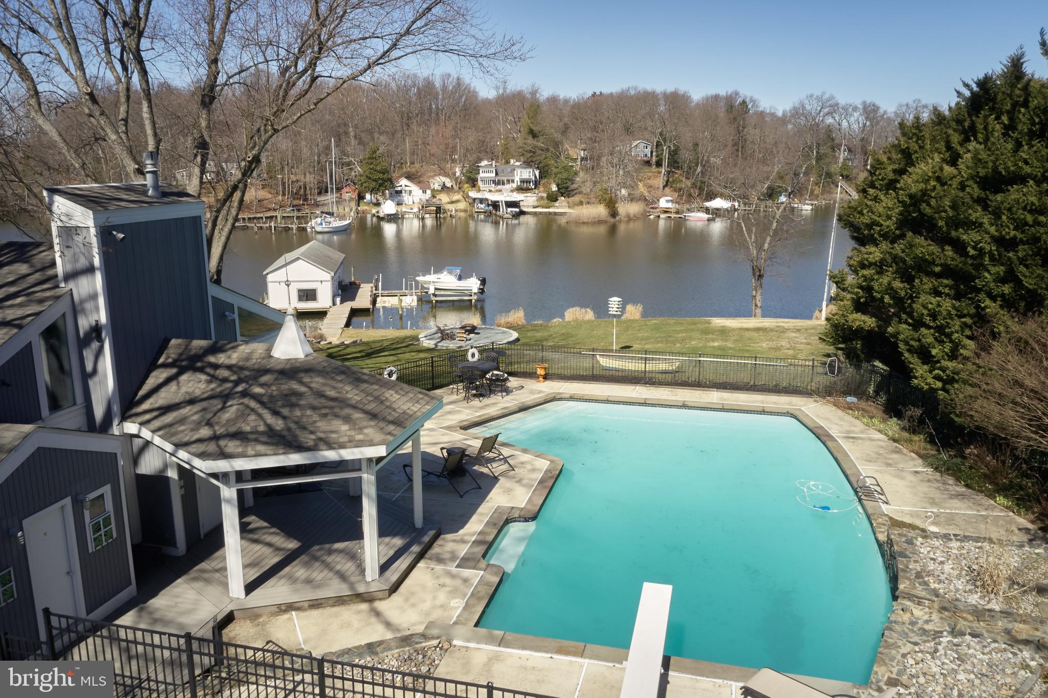 238 Riverside Road Edgewater, MD 21037 - Photo 10 of 145 Pool Cabana with full bathroom & Storage