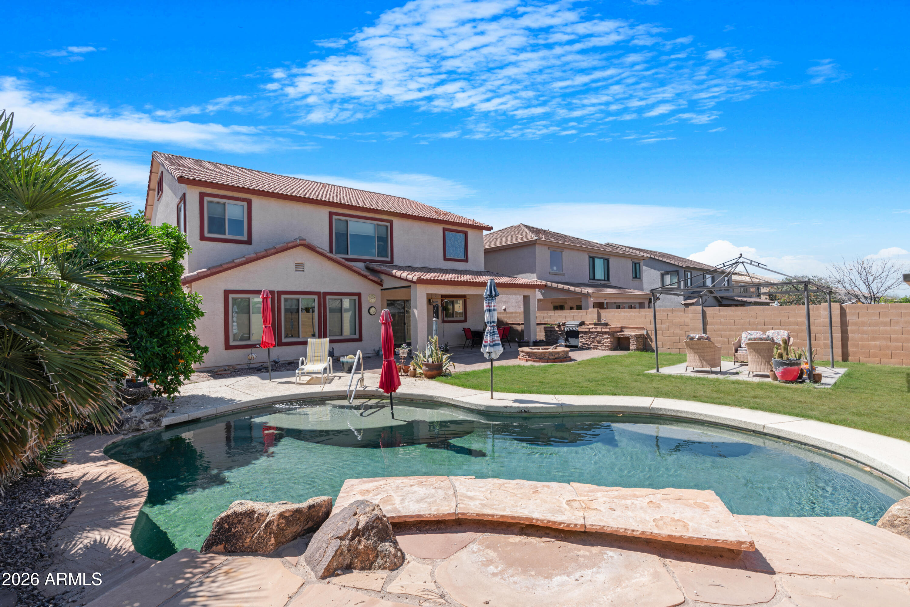 1732 East Magnum Road San Tan Valley, AZ 85140 - Photo 29 of 38 Backyard 1