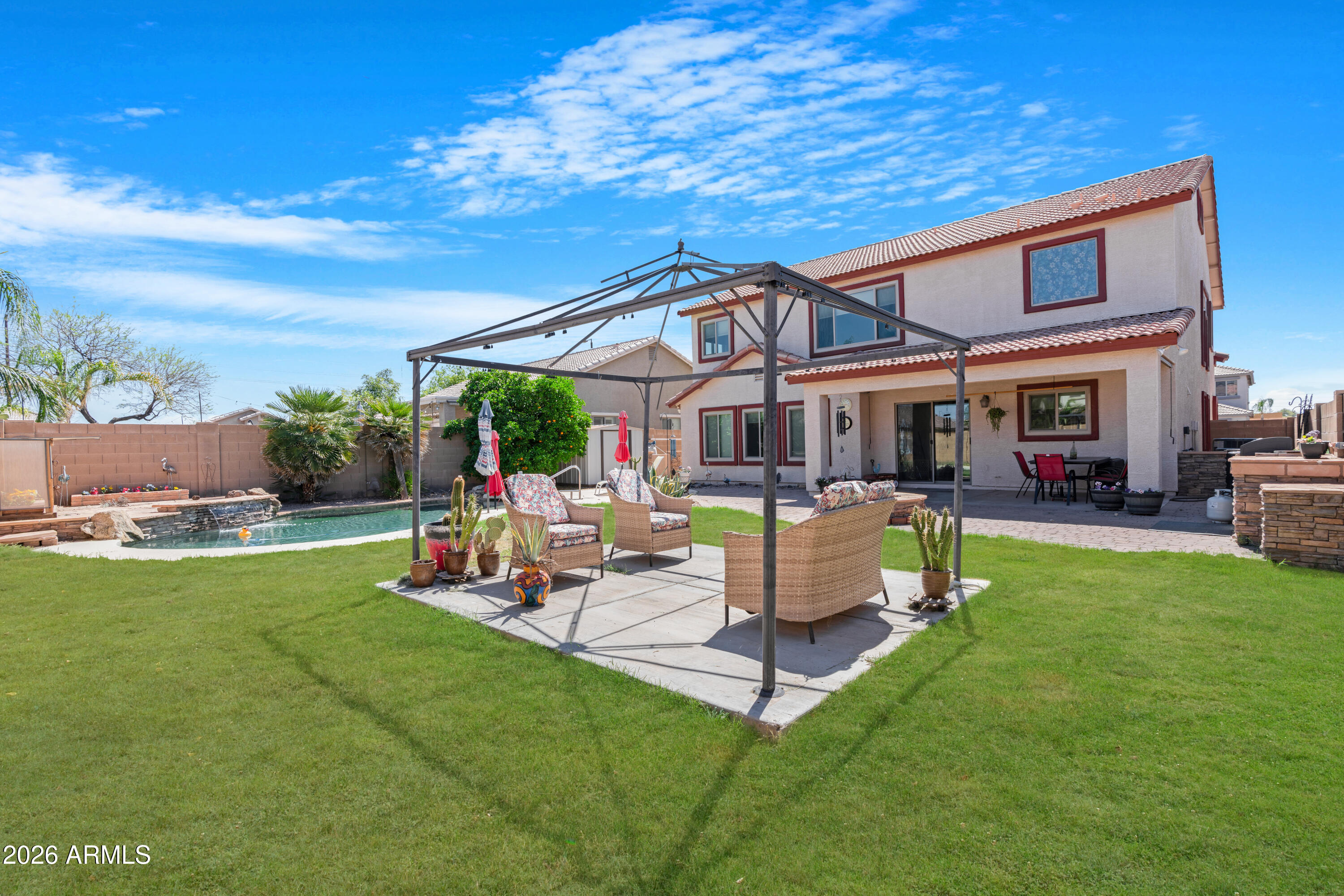 1732 East Magnum Road San Tan Valley, AZ 85140 - Photo 30 of 38 Backyard 2