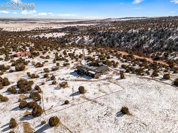 an aerial view of a