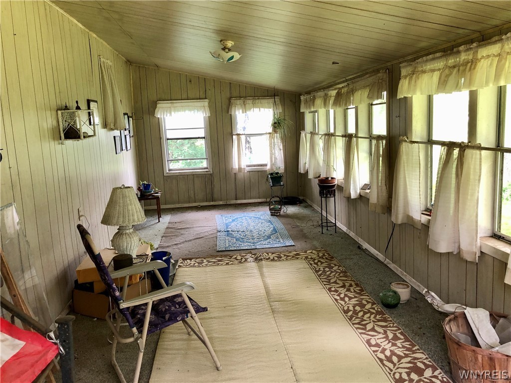 1825 Perry Road Leicester, NY 14481 - Photo 18 of 29 Enclosed back porch area