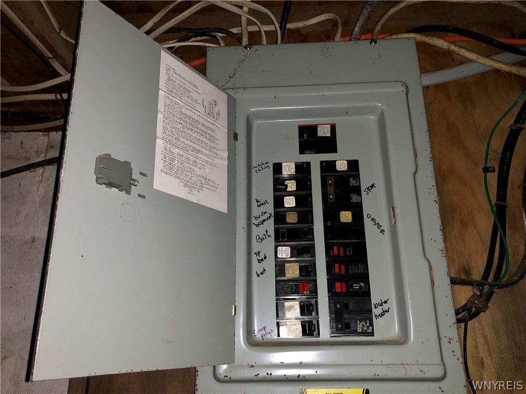 1825 Perry Road Leicester, NY 14481 - Photo 27 of 29 Electric Service Panel