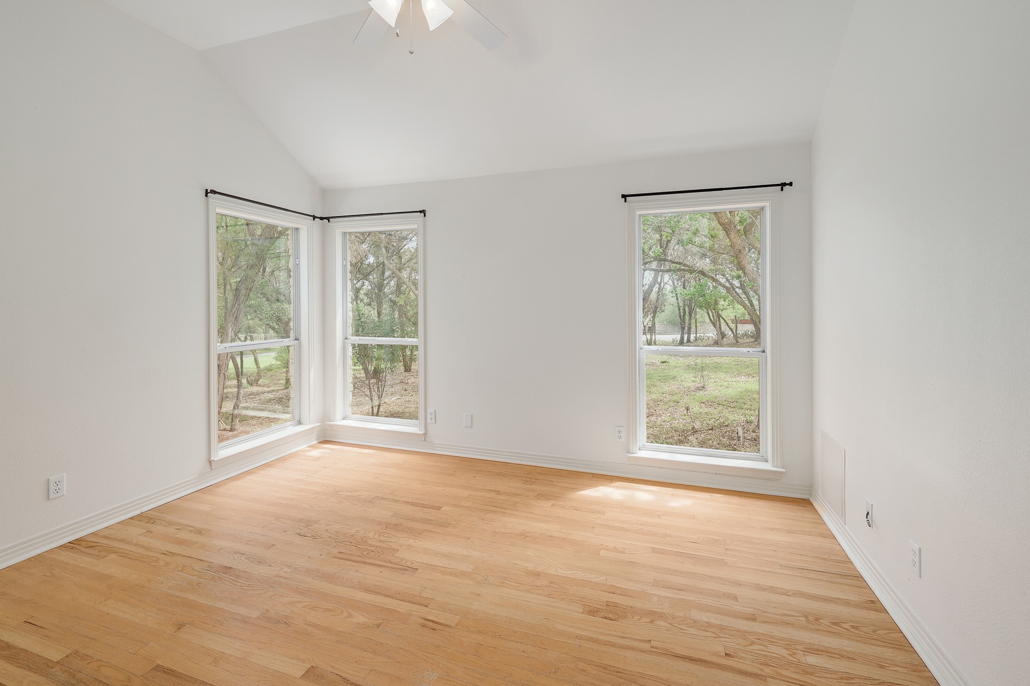 1700 Patterson Road Austin, TX 78733 - Photo 17 of 36 Bedroom 3 overlooks front and side yard