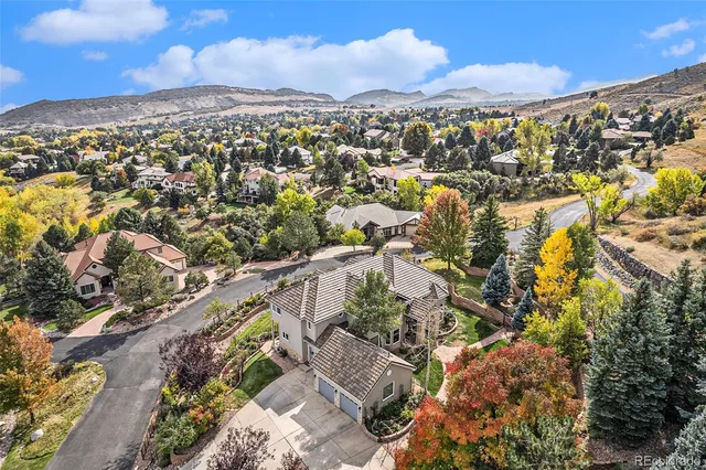 a view of a house with many windows