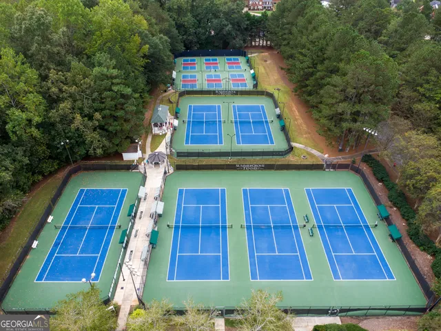 a backyard of a house