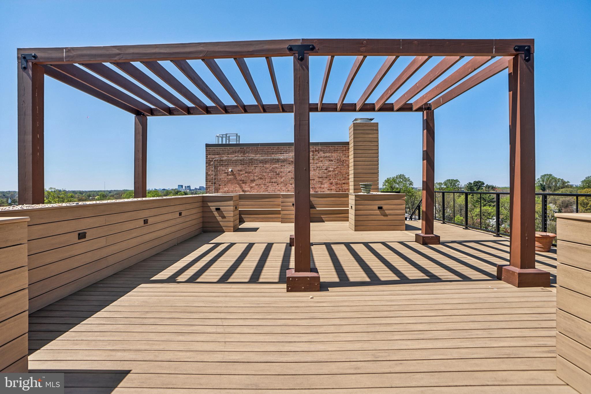 1900 Lyttonsville Road, Unit 1204 Silver Spring, MD 20910 - Photo 27 of 30 Rooftop Deck