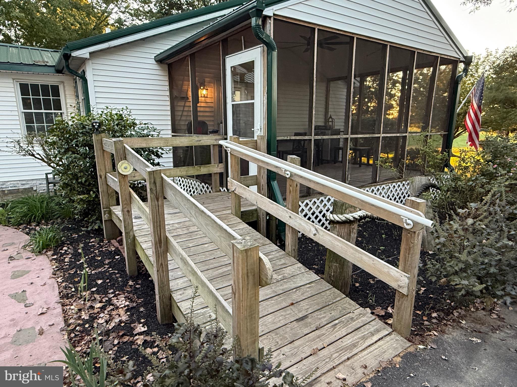 2926 Crystal Beach Road Earleville, MD 21919 - Photo 13 of 32 Ramp leading to porch