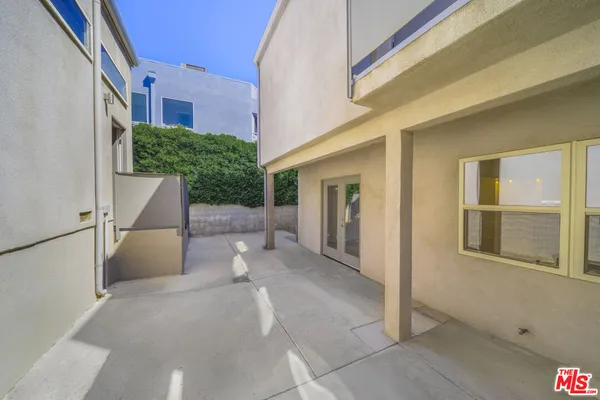 a view of a house with a outdoor space