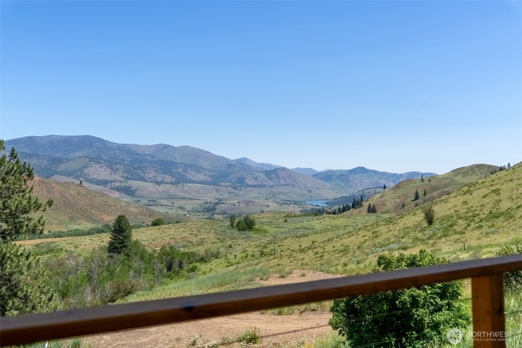 427 Rendezvous Road Winthrop, WA 98862 - Photo 8 of 40 a view of mountain view from a window