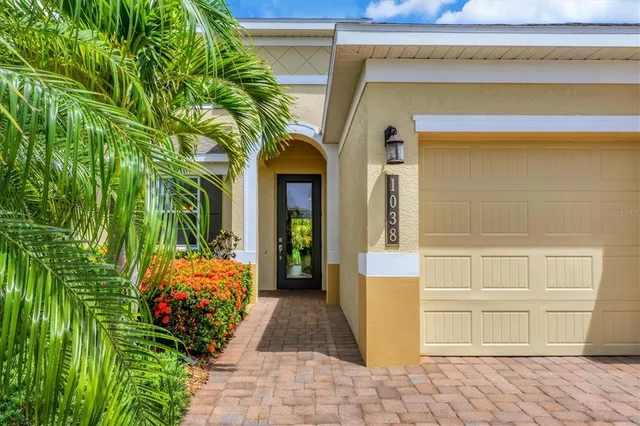 a front view of a house with a porch