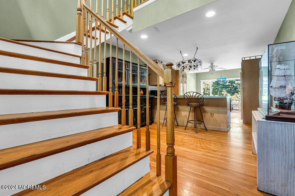 5 Clover Lane Rumson, NJ 07760 - Photo 8 of 12 a view of entryway and hall with wooden floor