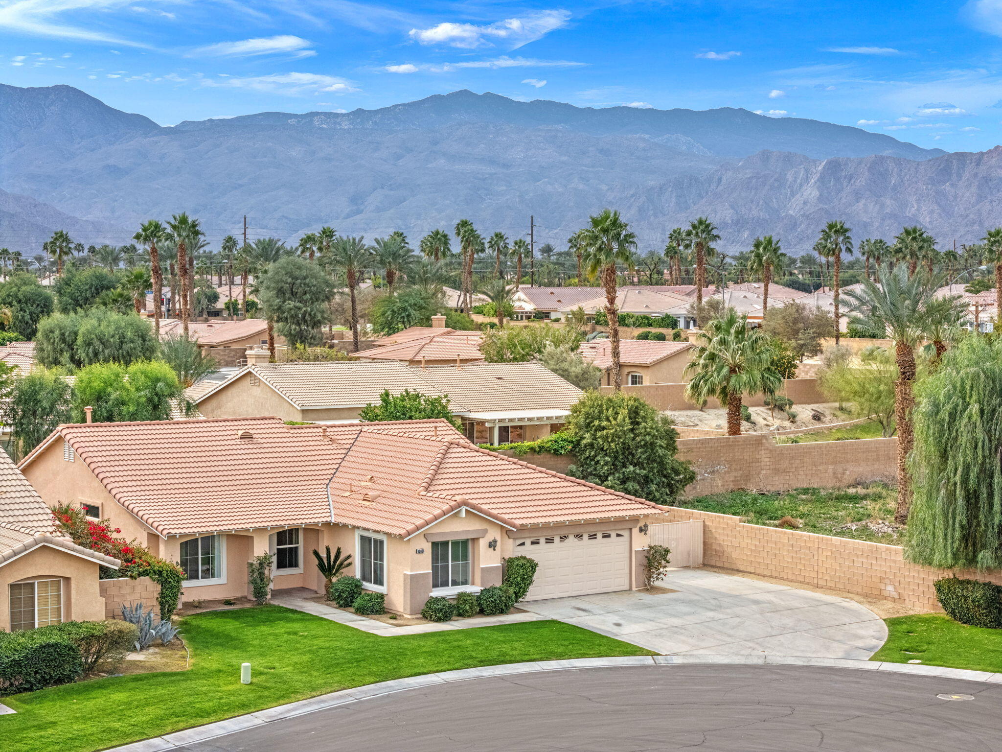 80601 Declaration Avenue Indio, CA 92201 - Photo 52 of 52 a view of house with yard and mountain view in back