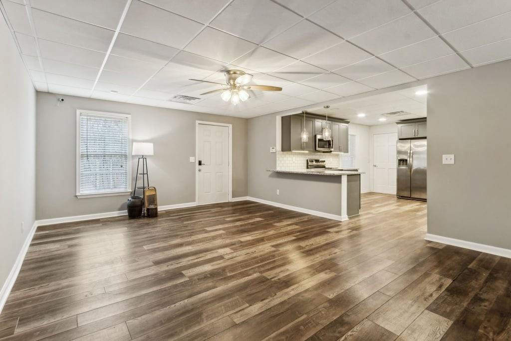 4385 Signal Ridge Court Buford, GA 30518 - Photo 50 of 81 a view of a kitchen with a sink and a stove top oven