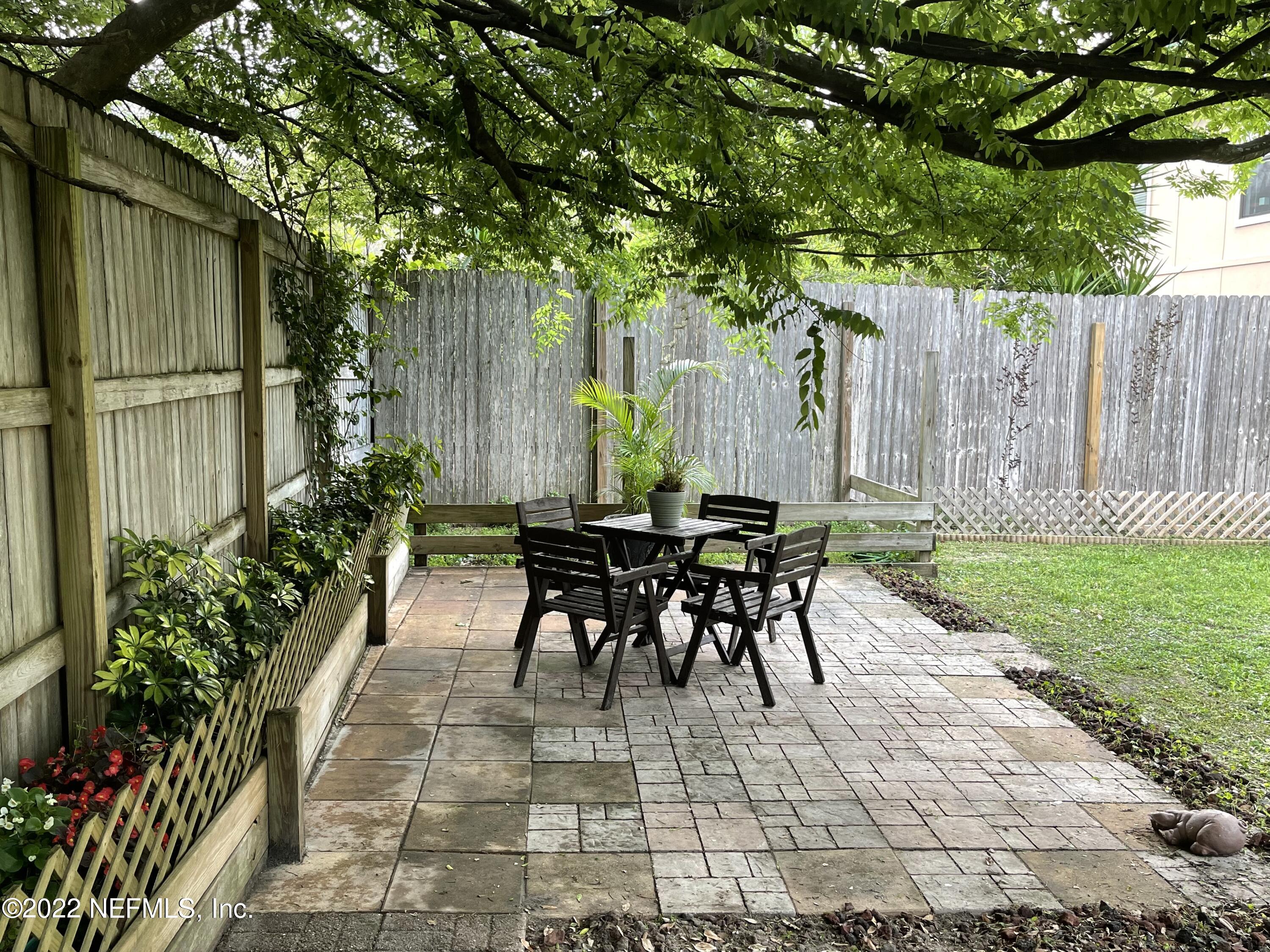 1684 Mayfair Road Jacksonville, FL 32207 - Photo 31 of 34 a view of outdoor dining space with a table and chairs