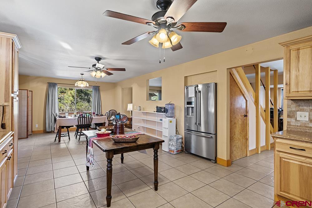 85 Hideaway Road Durango, CO 81303 - Photo 8 of 33 a living room with furniture and a open kitchen view