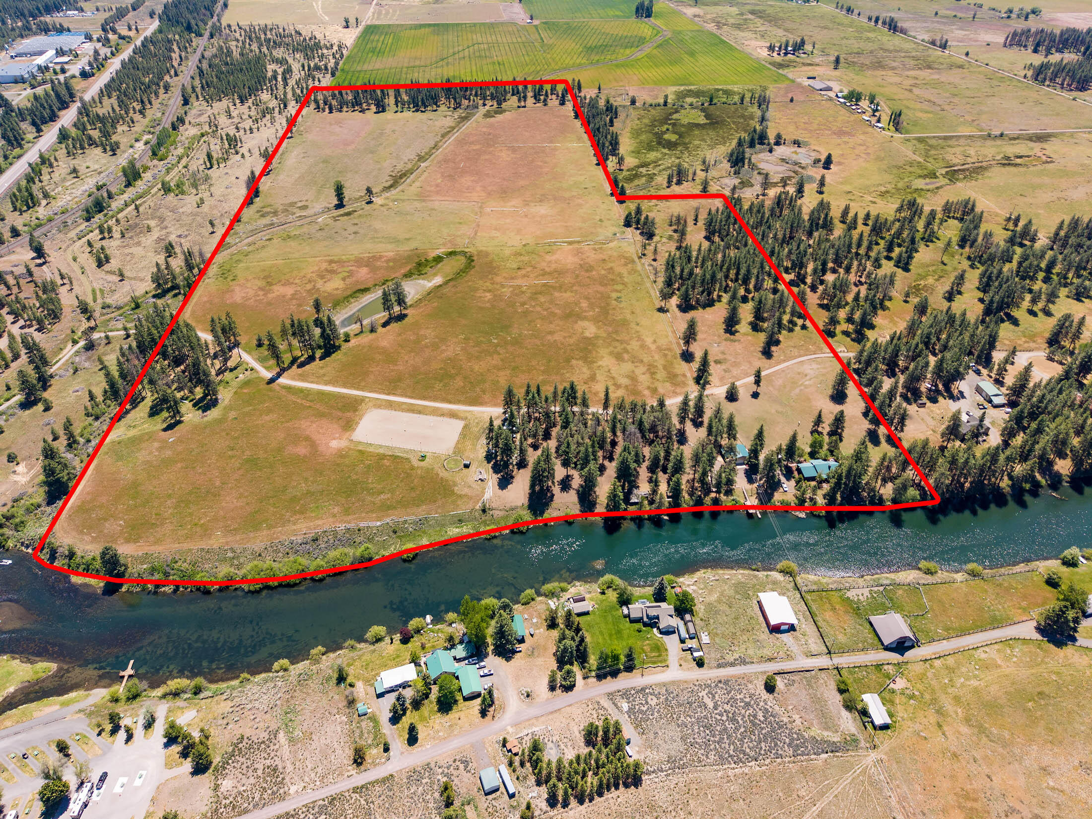 32907 River Bend Road Chiloquin, OR 97624 - Photo 52 of 83 32907 River Bend Rd aerial_0511 b