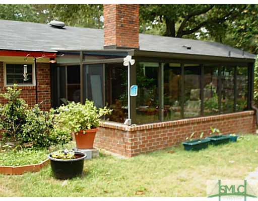 12708 Sunnybrook Road Savannah, GA 31419 - Photo 20 of 25 Exterior Back. Sunroom