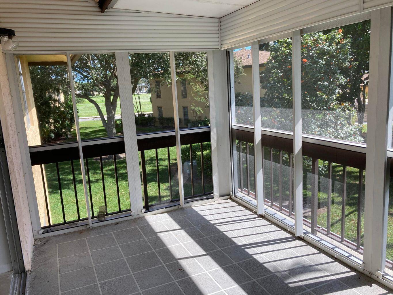 13777 Via Aurora, Unit B Delray Beach, FL 33484 - Photo 18 of 18 Balcony