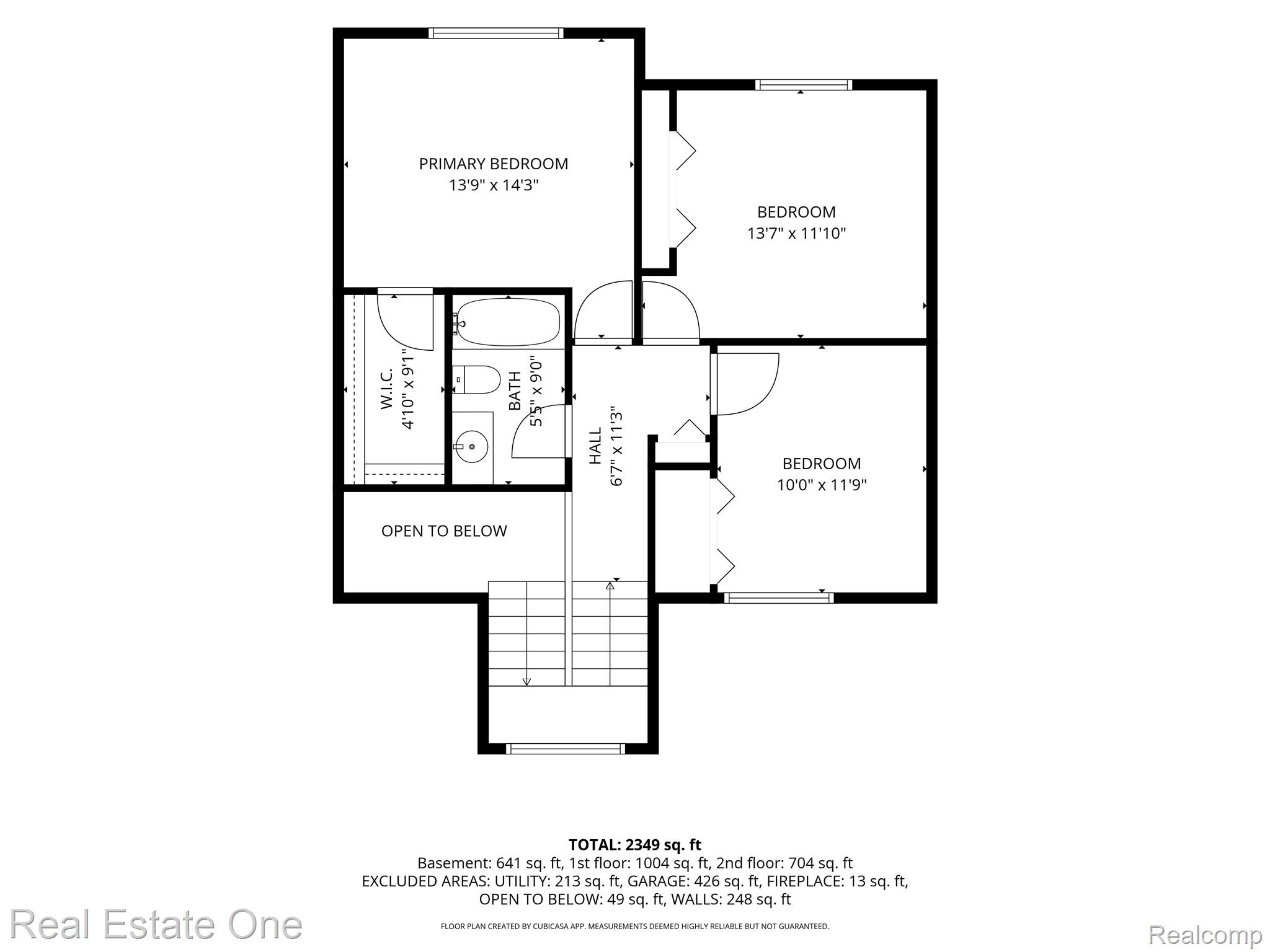 1574 Cardinal Ridge Court West Bloomfield, MI 48324 - Photo 56 of 57 3rd_floor_1574_cardinal_ridge_drive_west_bloomfield_charter_township_with_dim.jpg