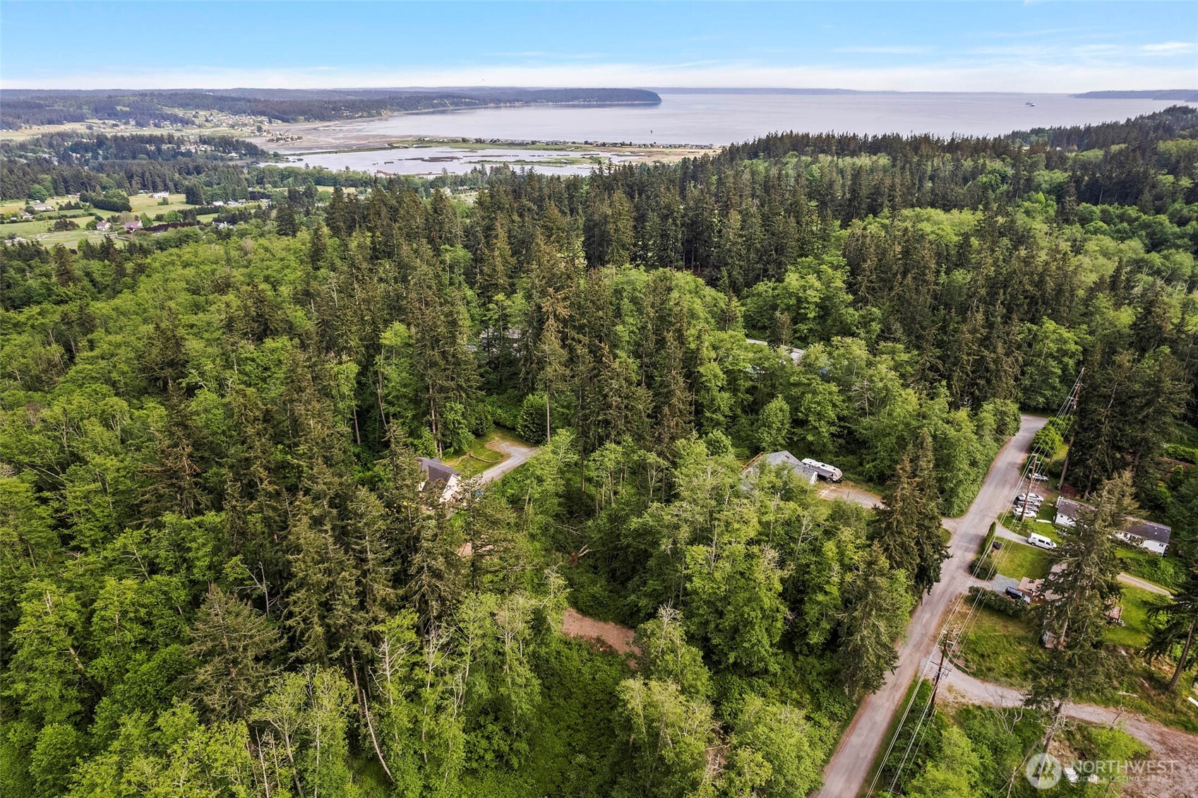 -xxx Osprey Road, Unit 152 Freeland, WA 98249 - Photo 12 of 14 a view of a city with lush green forest