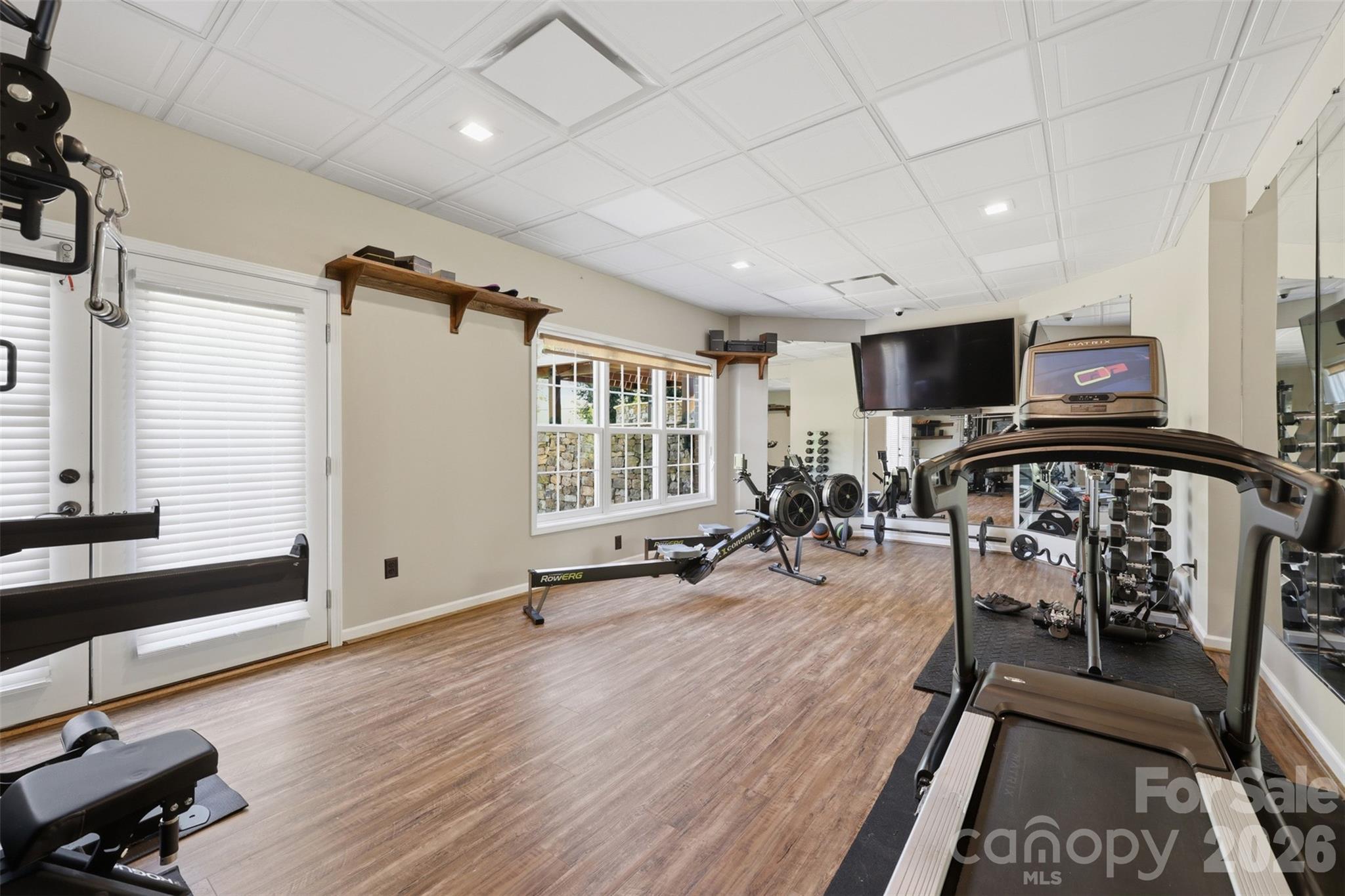 3638 Hogan Court Conover, NC 28613 - Photo 32 of 38 a view of a room with gym equipment