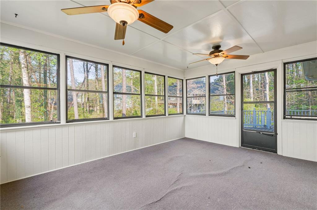 835 Lockriver Way Lawrenceville, GA 30044 - Photo 40 of 68 a view of an empty room with a window
