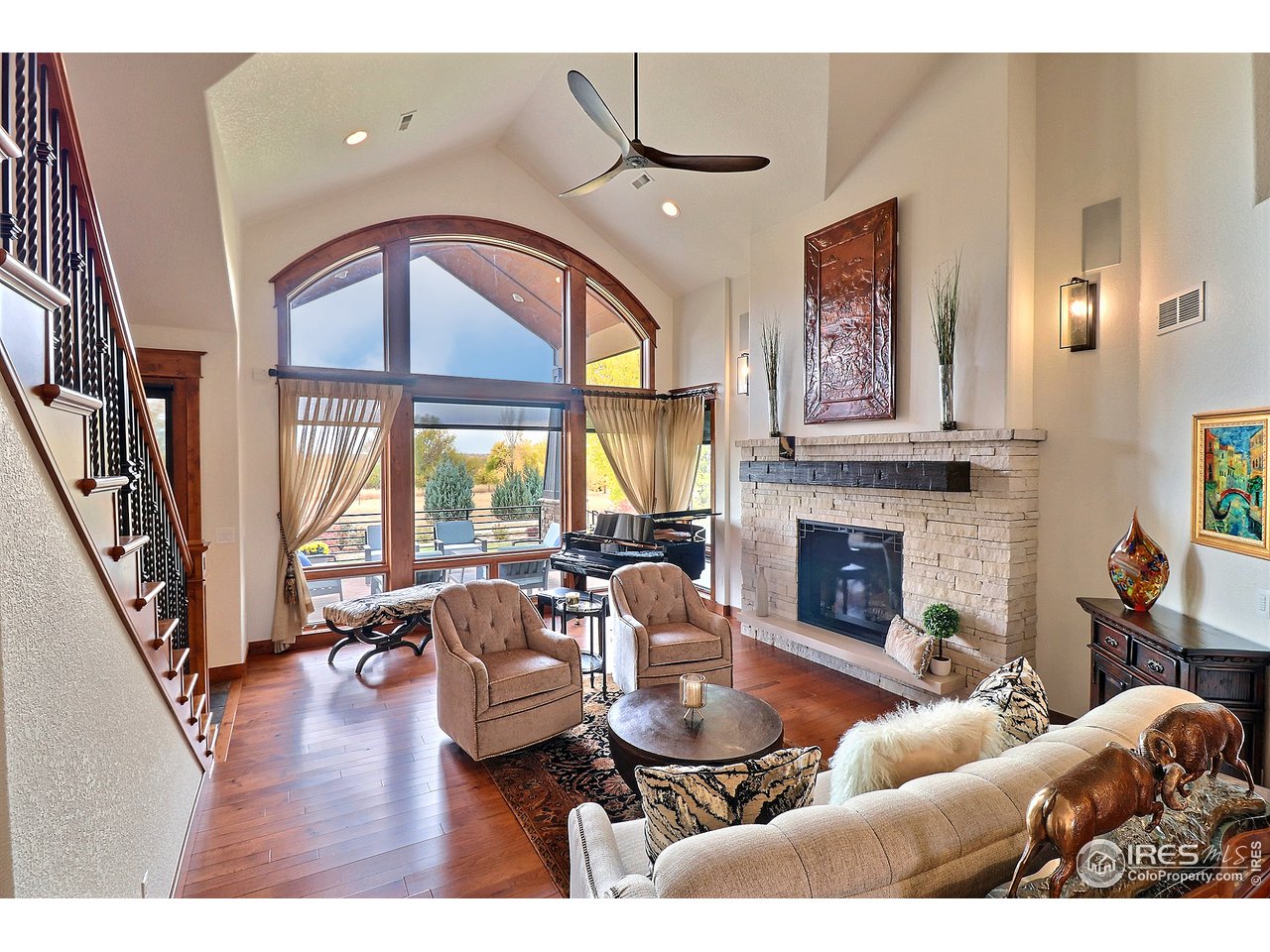 6320 Westchase Road Fort Collins, CO 80528 - Photo 13 of 40 Superior quality and charm w/volume ceilings.