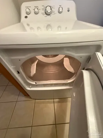 a view of a room with a mirror