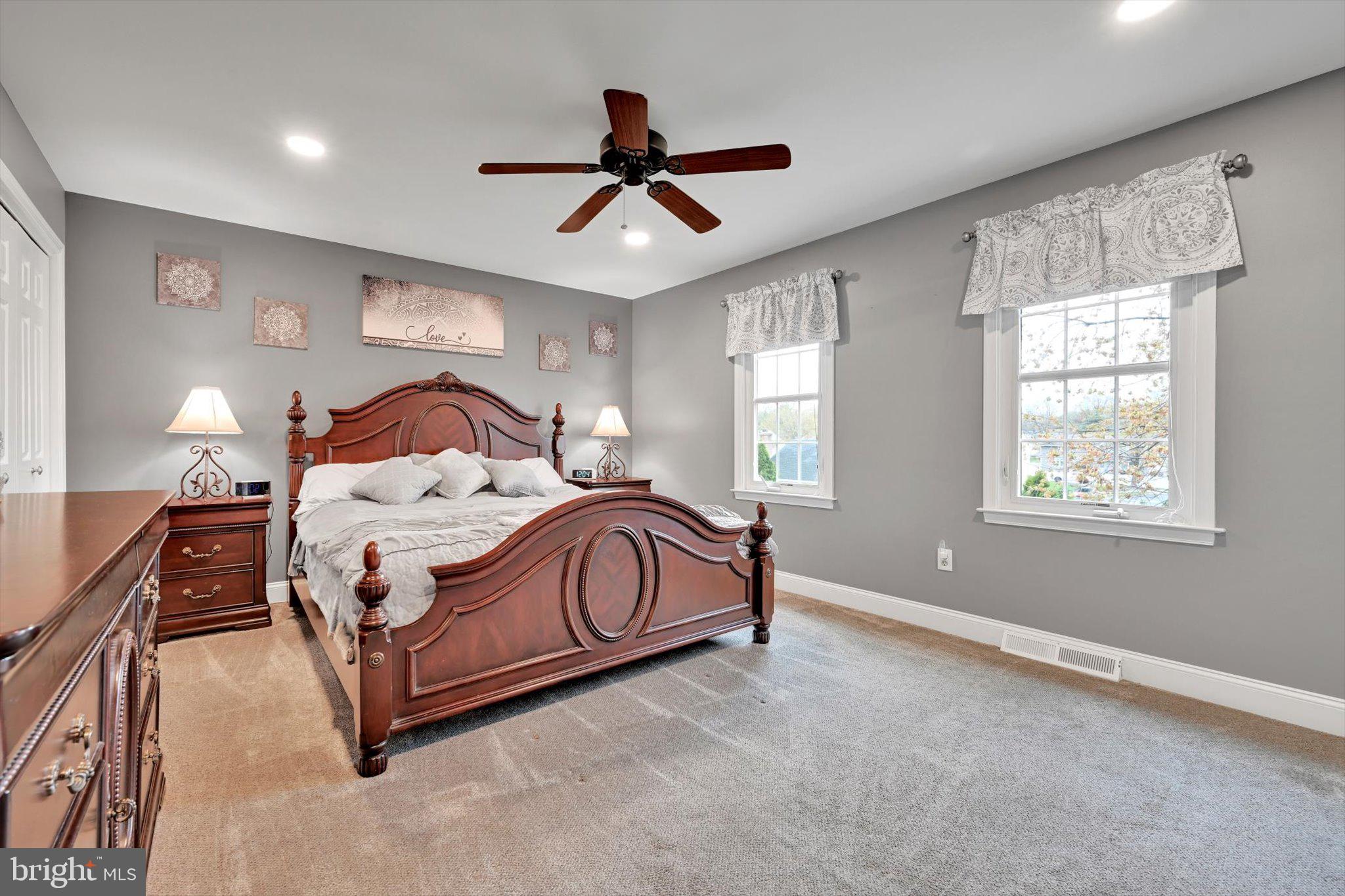 1546 Singer Road Wyomissing, PA 19610 - Photo 17 of 40 a bedroom with a bed and window