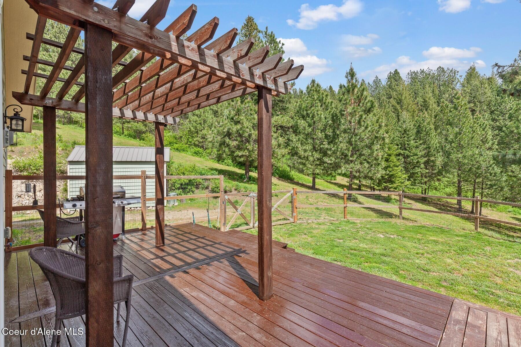 16003 Benewah Creek Road St. Maries, ID 83861 - Photo 19 of 45 Pergola Patio