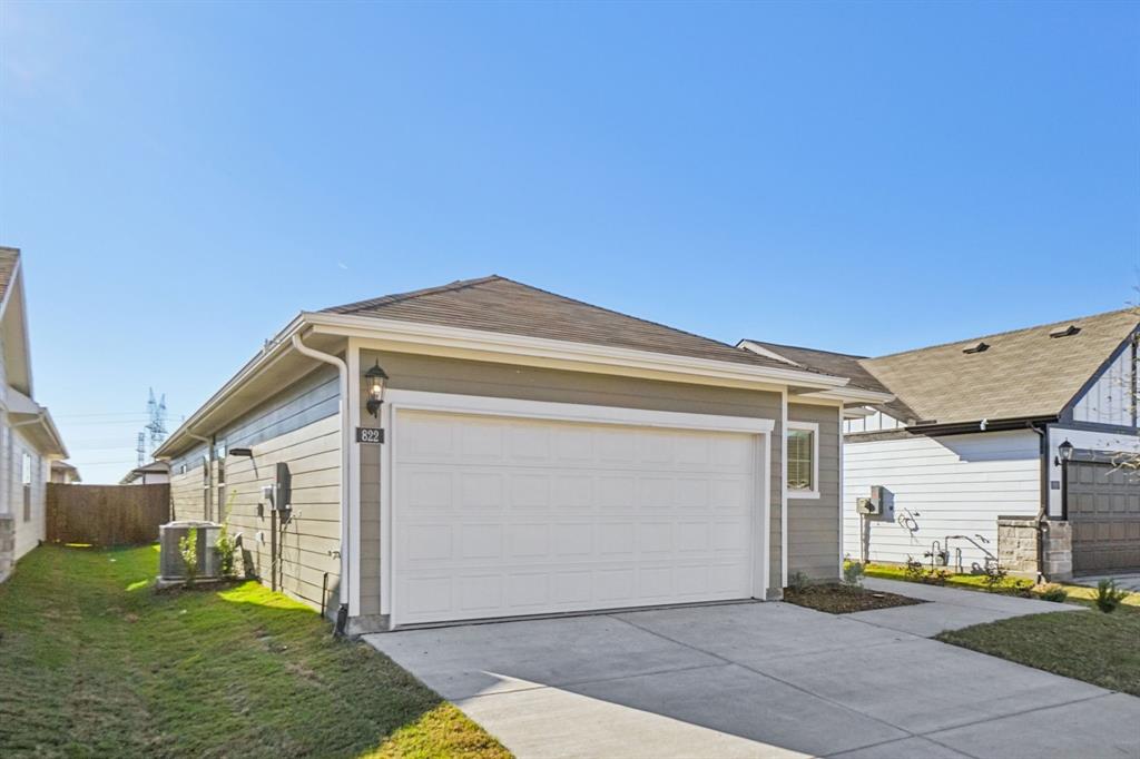 822 Sunflower Road Lavon, TX 75166 - Photo 2 of 38 a view of a house with backyard
