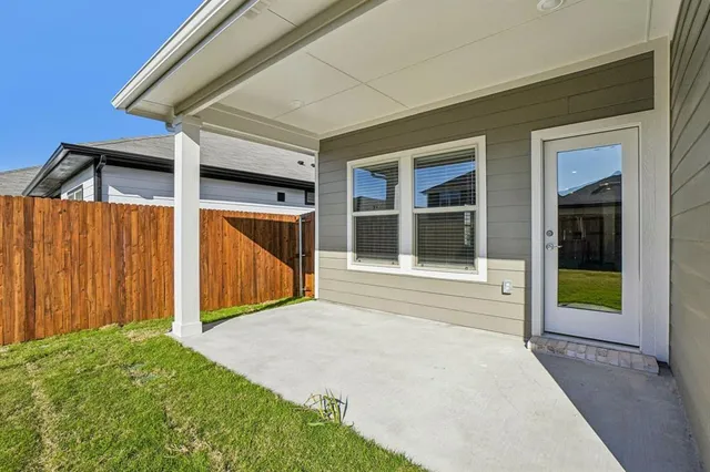 a view of front door of house