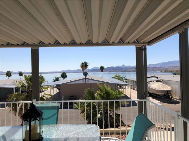 a view of balcony with couch