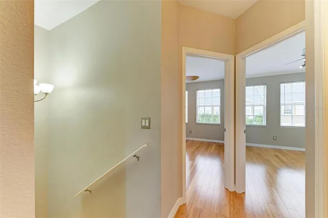 a view of a bedroom with a bedroom and bathroom