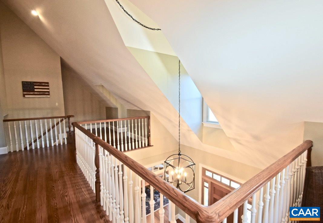 2852 Milton Road Charlottesville, VA 22902 - Photo 26 of 49 a view of staircase with railing and white walls