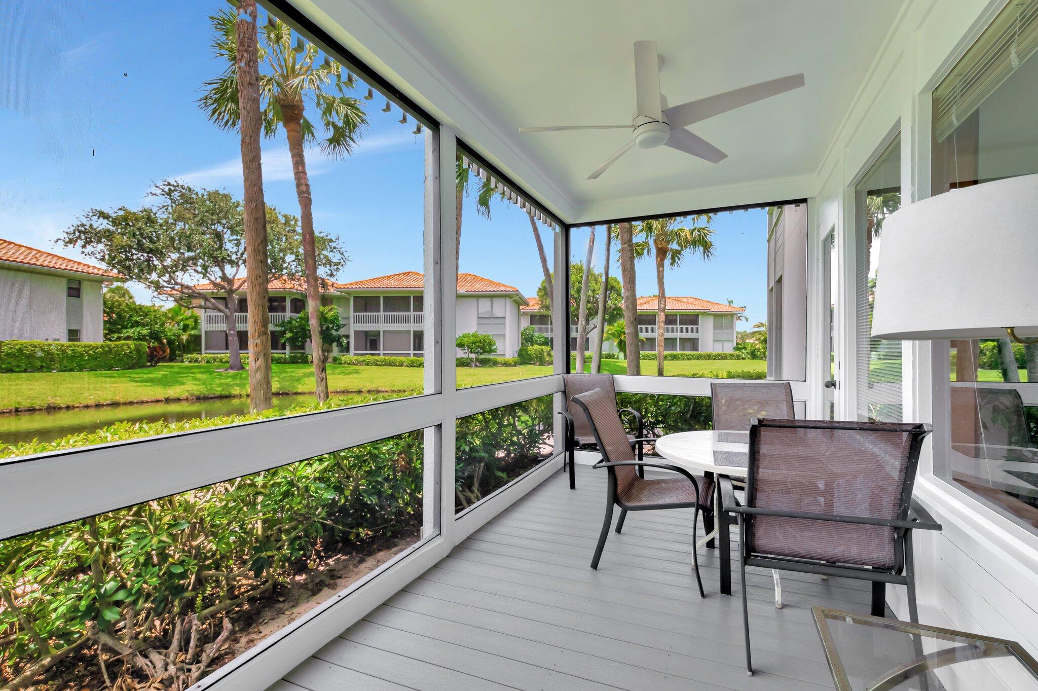 19819 Boca W Drive, Unit 4033 Boca Raton, FL 33434 - Photo 15 of 58 Screened Porch