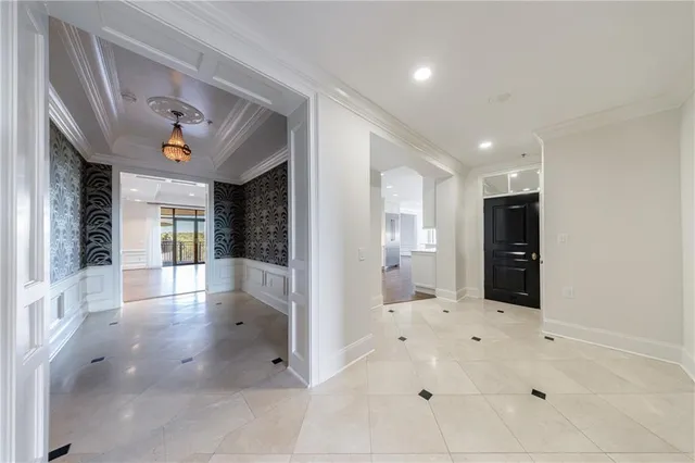 a view of an entryway