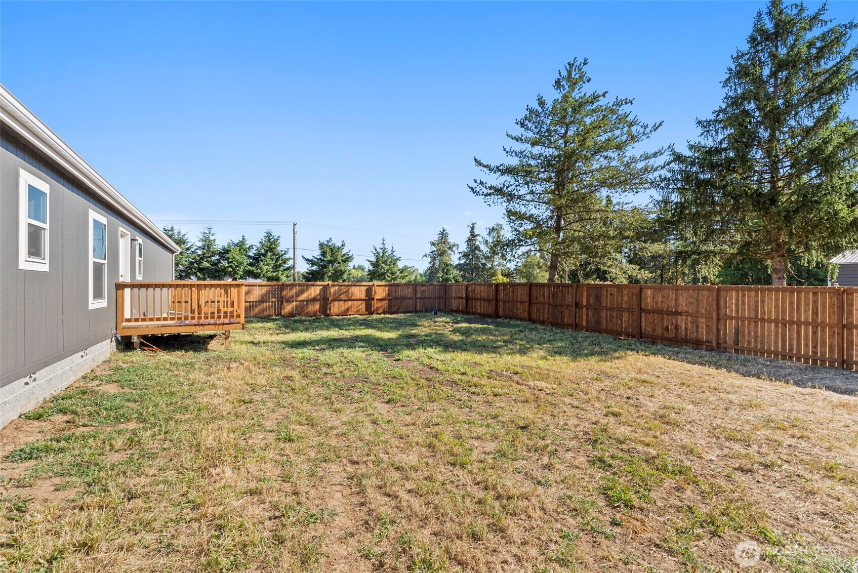 1088 Koontz Road Napavine, WA 98532 - Photo 31 of 36 a backyard of a house with lots of green space