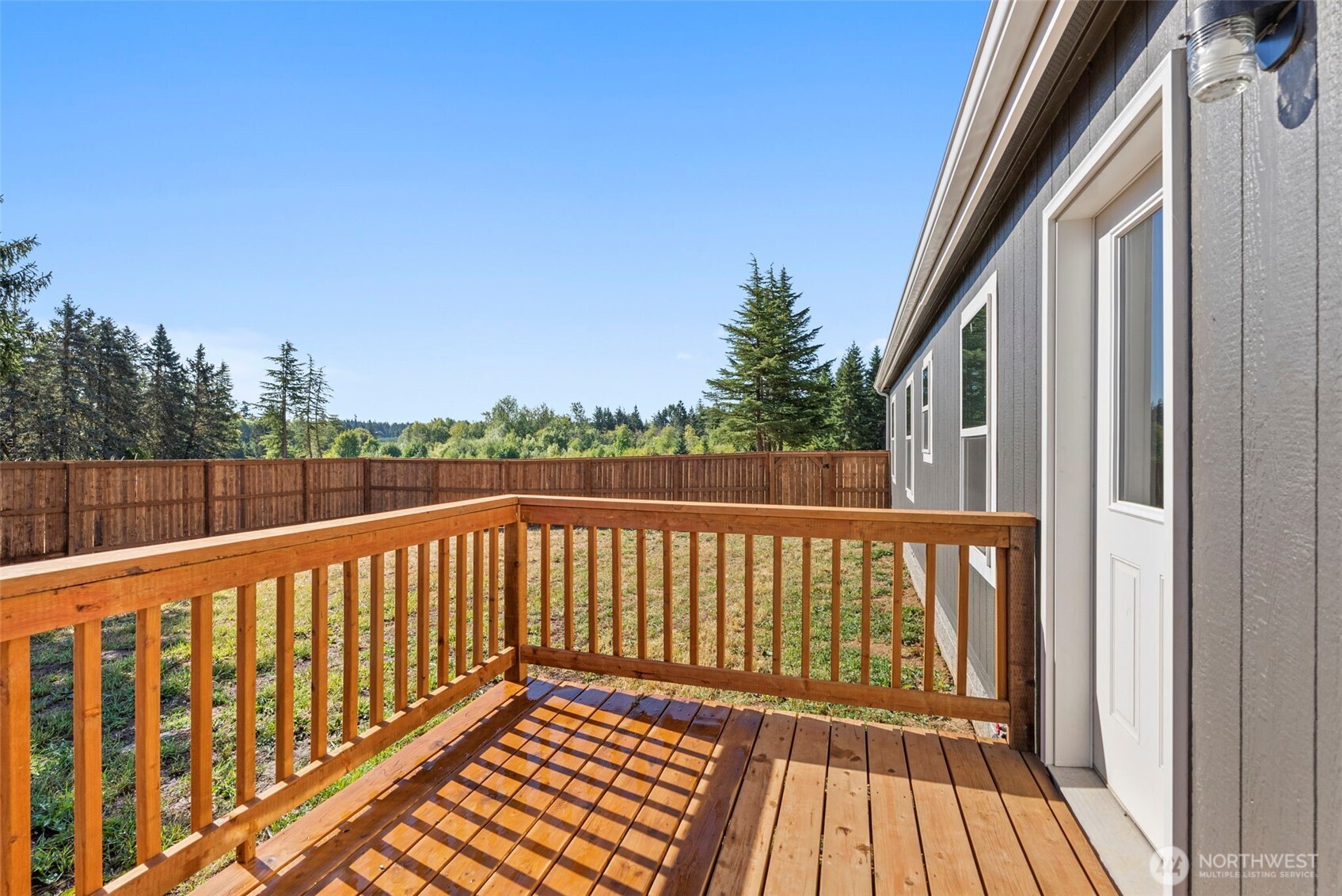 1088 Koontz Road Napavine, WA 98532 - Photo 32 of 36 a view of balcony with wooden floor
