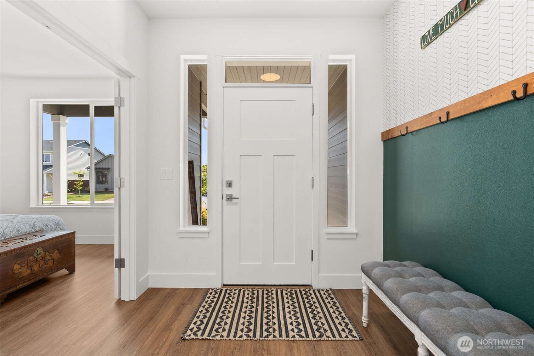501 Pagget Avenue Winlock, WA 98596 - Photo 5 of 30 a view of livingroom with furniture and wooden floor