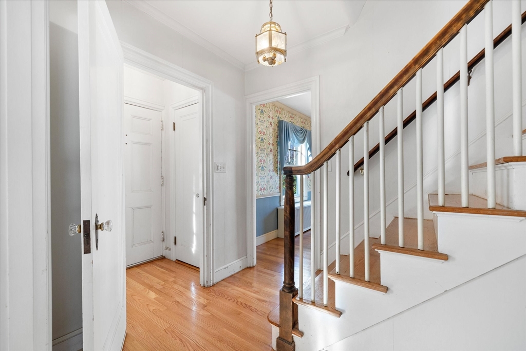284 Beverly Road Worcester, MA 01605 - Photo 3 of 30 a view of an entryway with staircase