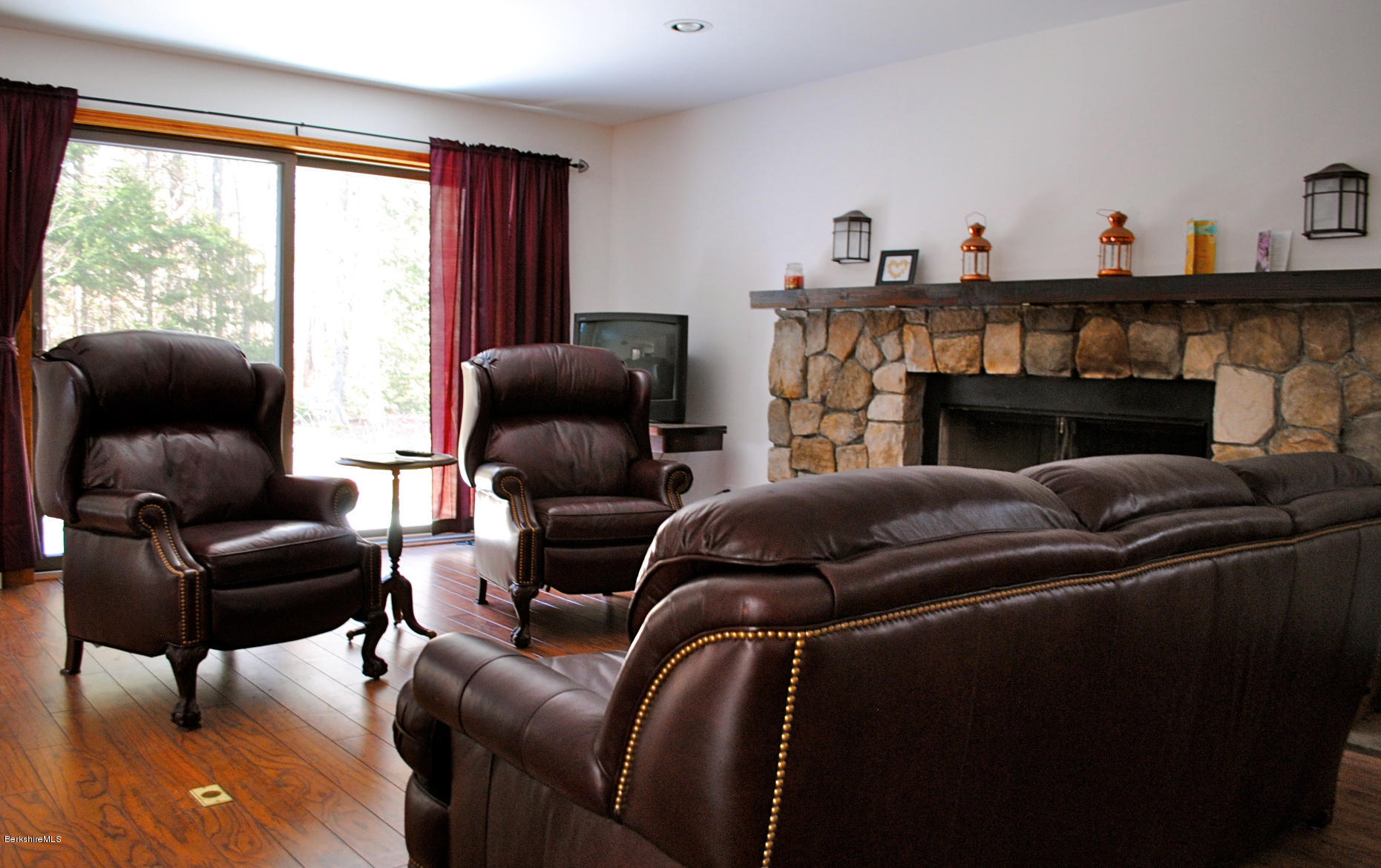919 Fred Snow Road Becket, MA 01223 - Photo 7 of 23 a living room with furniture and a window