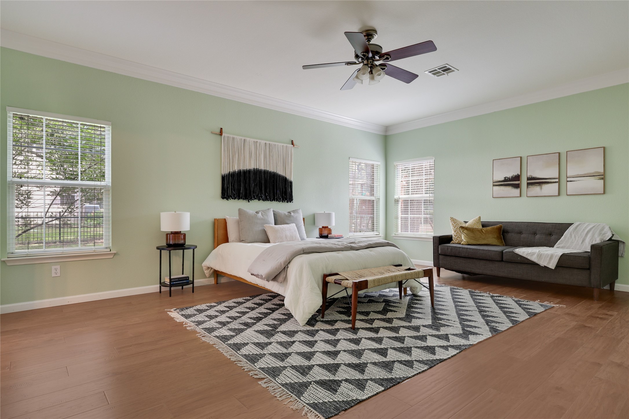 122 Avenida Brisa Fresca Road Kyle, TX 78640 - Photo 15 of 36 Oversized primary bedroom on the main floor