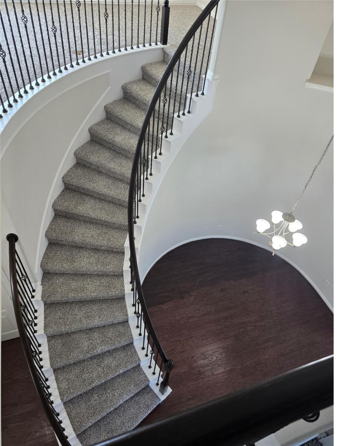 9702 Layton Ridge Drive Humble, TX 77396 - Photo 12 of 21 a view of entryway with wooden floor