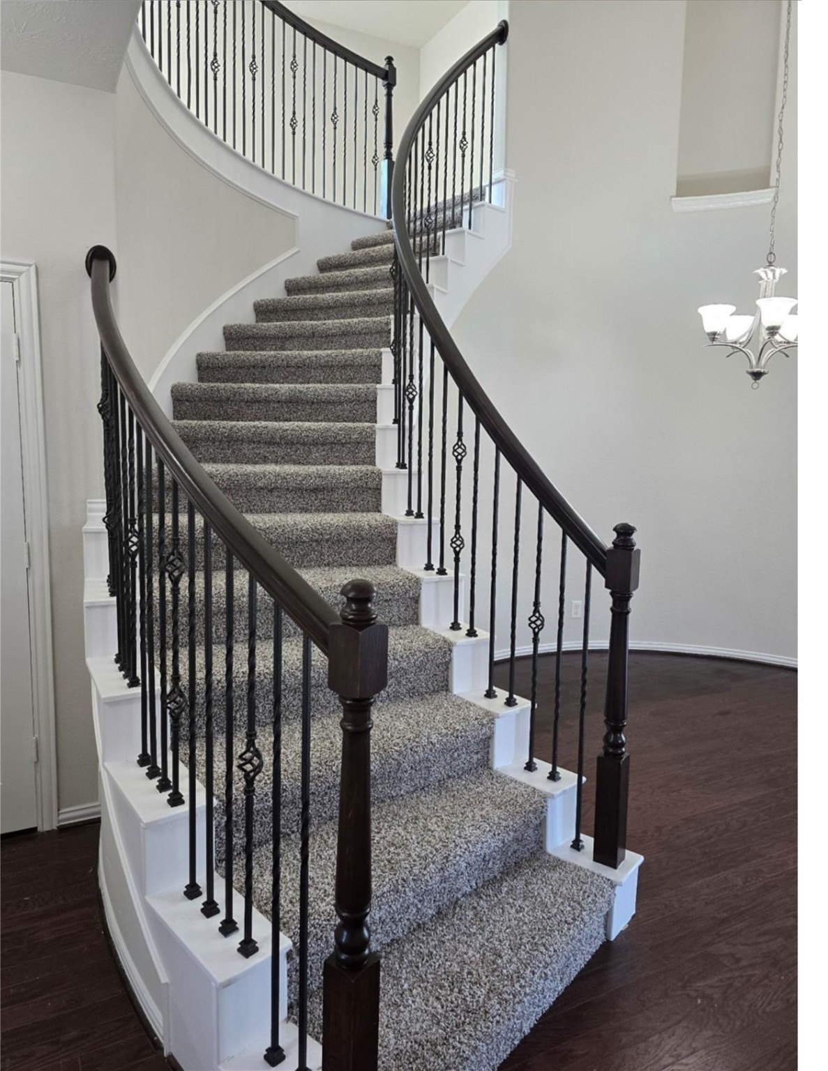 9702 Layton Ridge Drive Humble, TX 77396 - Photo 15 of 21 a view of entryway with wooden floor