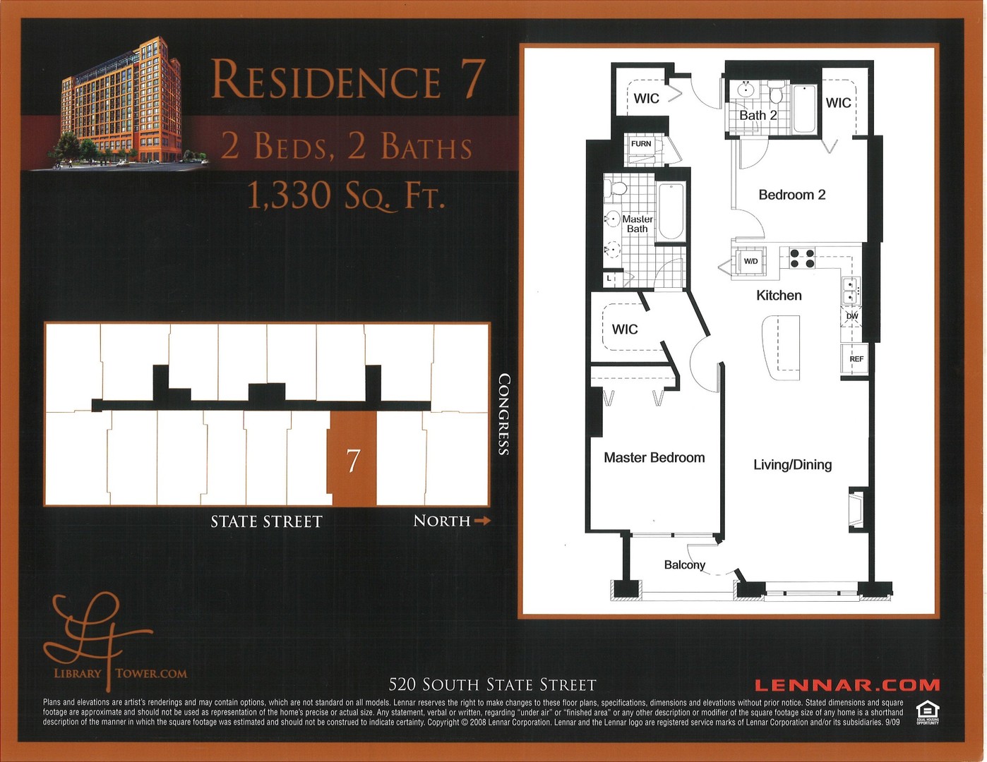 520 South State Street, Unit 1507 Chicago, IL 60605 - Photo 27 of 32